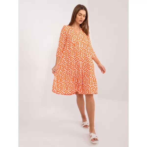  Obleka SUBLEVEL D73771M30214K ORANŽNA 