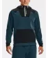 Moški pulover UNDER ARMOUR UA RUSH FLEECE HOODIE 1366177-413 MODRA