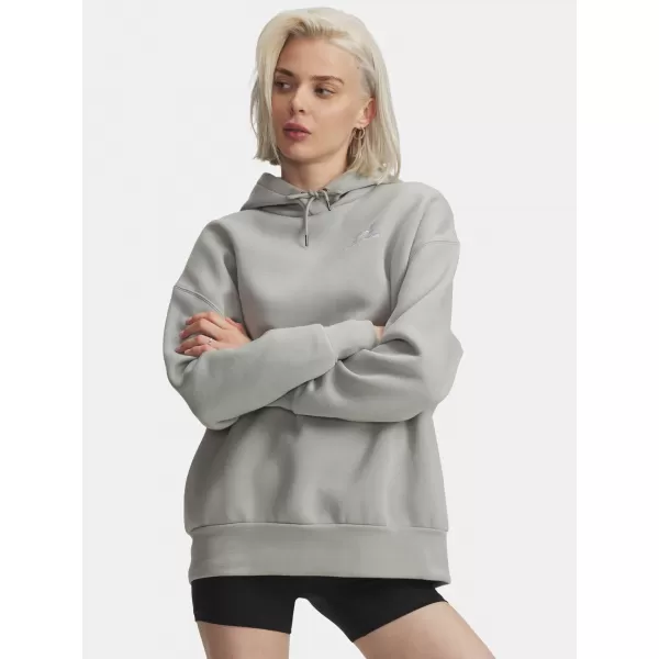  Ženski pulover UNDER ARMOUR ICON FLEECE OS HOODIE 1379495-069 SIVA 