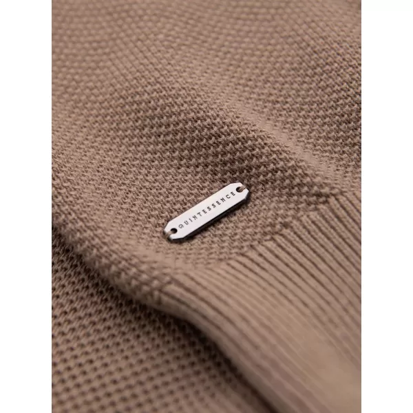  Moška polo majica OMBRE OM-POSS-0178 SVETLO RJAVA 