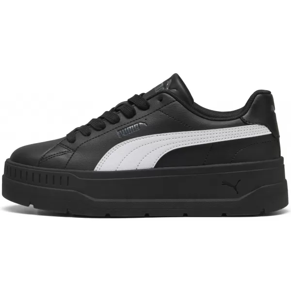  Ženski čevlji PUMA KARMEN CLASSIC 40718704 PUMA ČRNA/PUMA BELA/MOČNA SIVA 
