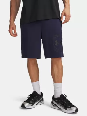 Moške kratke hlače UNDER ARMOUR UA RIVAL LW GRAPHIC SHORTS 6014689-410 MODRA