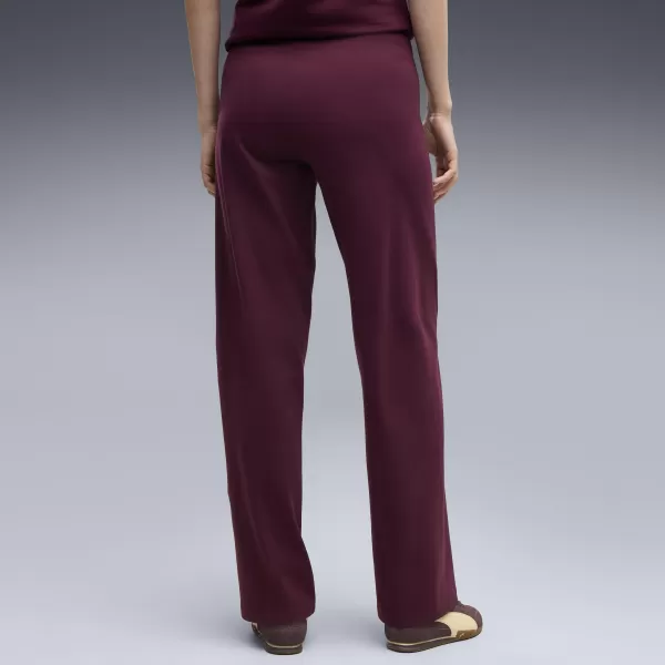  Ženske pajkice PUMA ESS SMALL NO. 1 LOGO HIGH-WAIST STRAIGHT 68242924 RUBY NOIR 