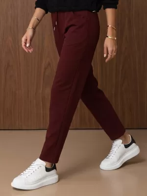 Ženske hlače DSTREET UY3213 BORDO