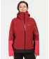 Ženska hardshell jakna KILPI MAMBA-W 1L0101KI TEMNO RDEČA