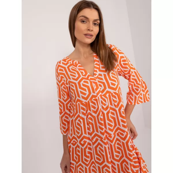 Obleka SUBLEVEL D73771M30214K ORANŽNA 