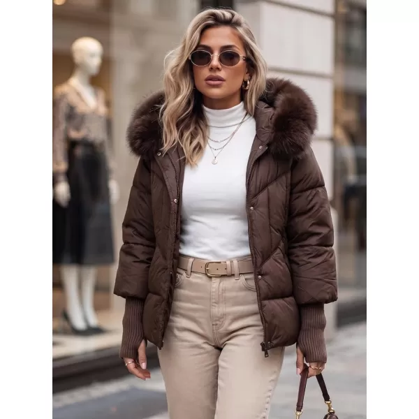  Ženska jakna DSTREET TY5744 RJAVA 