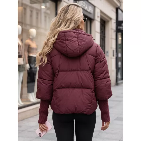  Ženska jakna DSTREET TY5898 BORDO 
