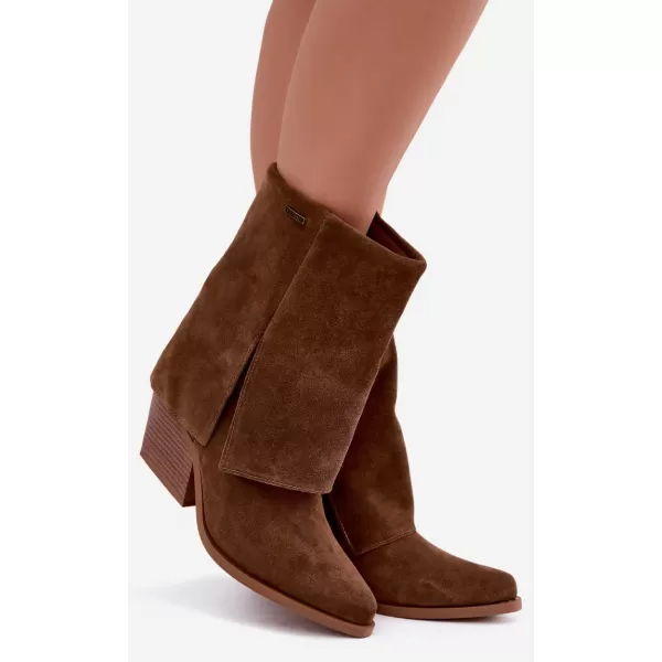  Ženski čevlji BIG STAR SHOES UU274114 RJAVE/BEŽ SENCE 