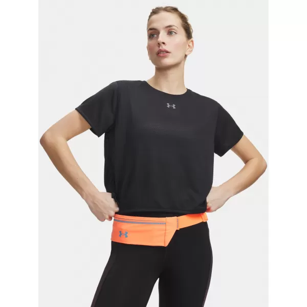  Ženska majica s kratkimi rokavi UNDER ARMOUR VELOCITI SHORTSLEEVE 6009540-001 ČRNA 