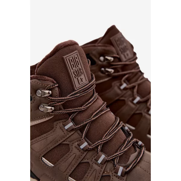  Moški čevlji BIG STAR SHOES UU174316 RJAVE/BEŽ SENCE 