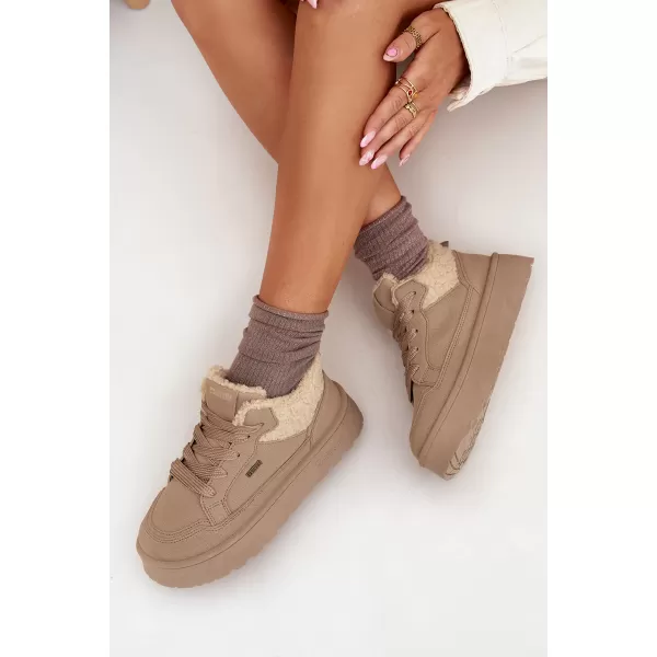  Ženski snežaki BIG STAR SHOES SS274105 BEŽ 