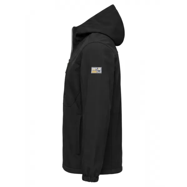 Moška softshell jakna OMBRE C581 ČRNA 