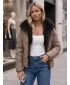 Ženska jakna DSTREET TY6085 KAKI