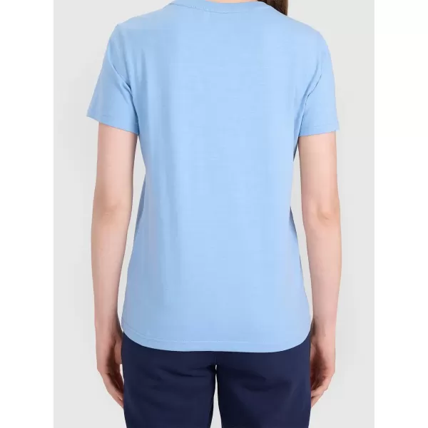  Ženska majica s kratkimi rokavi 4F WMM00TTSHF3308 DENIM 