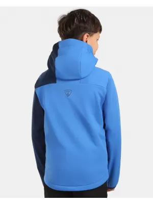 Otroška softshell jakna KILPI ONTAVIO-JB 1J0107KI TEMNO MODRA