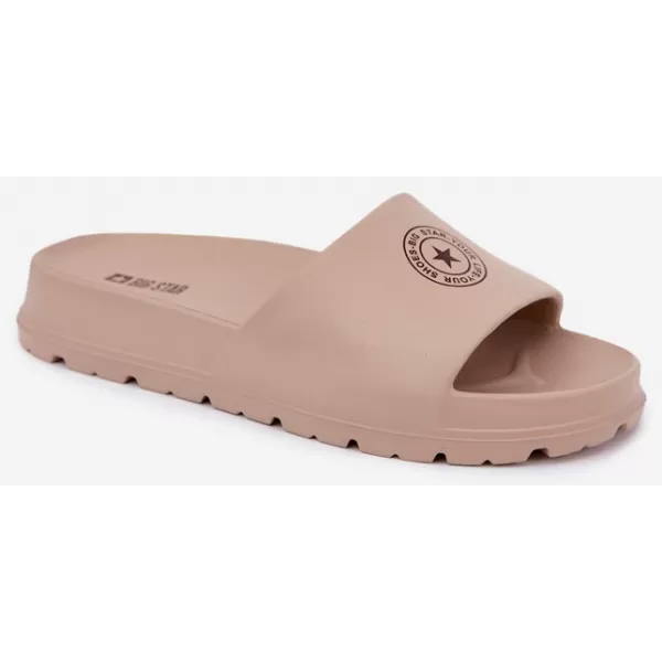 Ženski copati BIG STAR SHOES UU274074 ODTENKI RJAVE IN BEŽ 