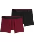 Moške boksarice PUMA MEN GRAPHICAL PRINT BOXERS 2P 94780402 RDEČA KOMBINACIJA