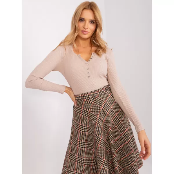  Ženska bluza BASIC FEEL GOOD RV-BZ-9209.36P BEŽ 
