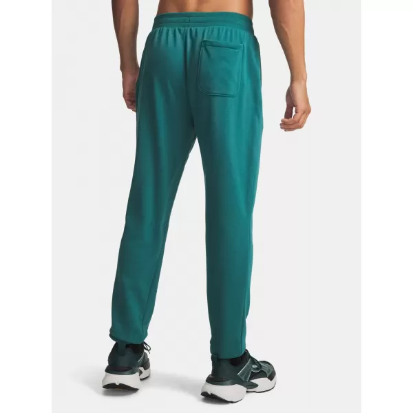  Moške trenirke UNDER ARMOUR RIVAL LW GRAPHIC JOGGER 6014688-338 ZELENA 