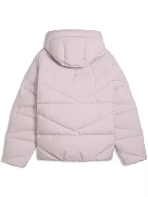 Ženski plašč PUMA HOODED DOWN PUFFER JACKET W 69458049 MEGLENO ROZA