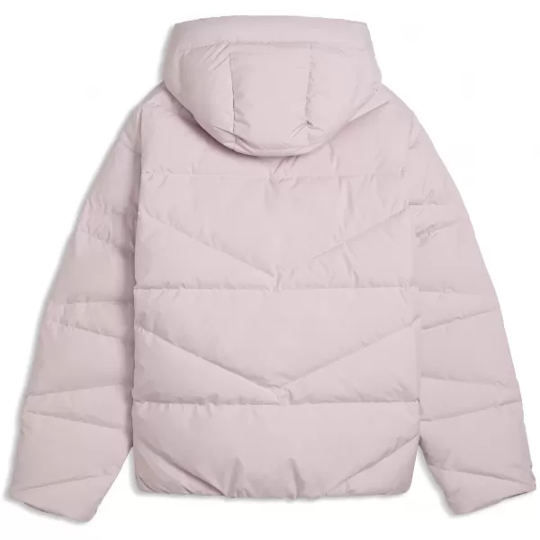  Ženski plašč PUMA HOODED DOWN PUFFER JACKET W 69458049 MEGLENO ROZA 