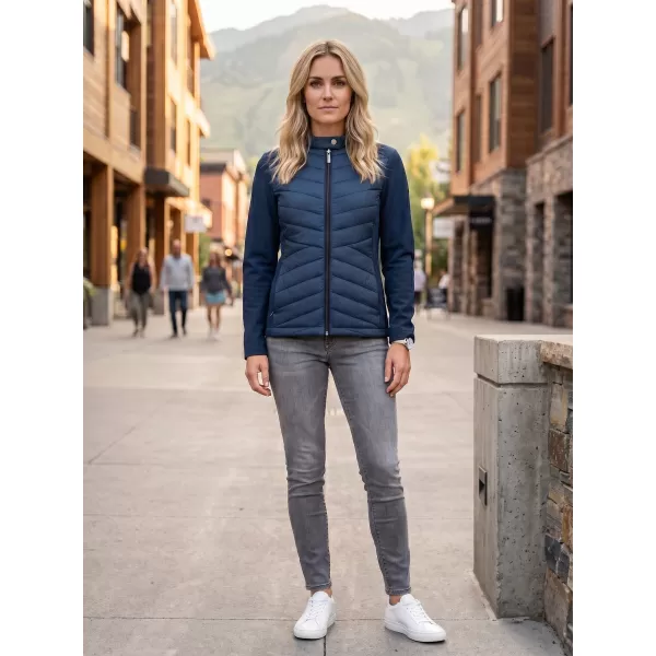  Ženska hibridna jakna MALFINI PREMIUM CROSS 556 MORNARSKO MODRA 