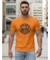 Moška majica s kratkimi rokavi DSTREET NX5007R-OR ORANŽNA