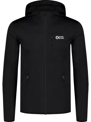 Moški powerfleece pulover NORDBLANC SPRAWL NBSFM8333 ČRNA