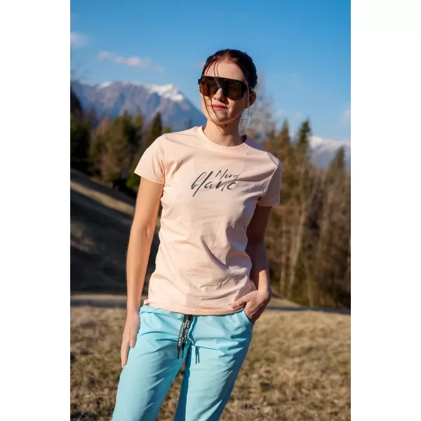  Ženska majica s kratkimi rokavi NORDBLANC AFFECTION NBSLT8180 ROZA 