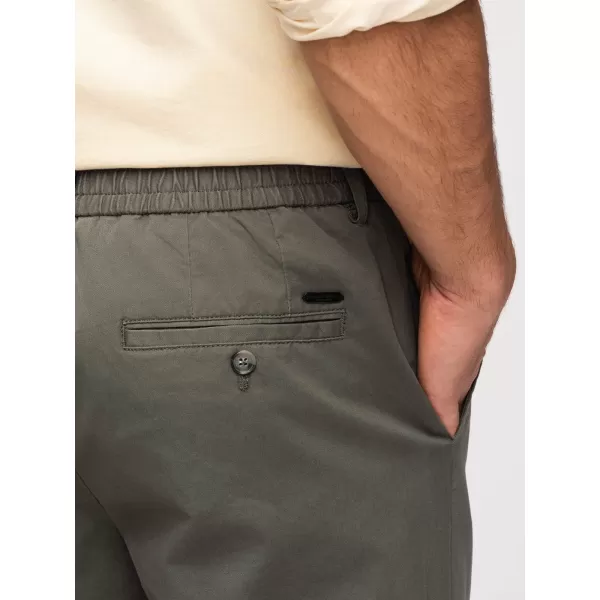  Moške hlače OMBRE OM-PACP-0293 KAKI 