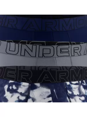 Moške boksarice UNDER ARMOUR UA PERFORMANCE TECH - SOLID 6 -3PK 1383879-408 MODRA