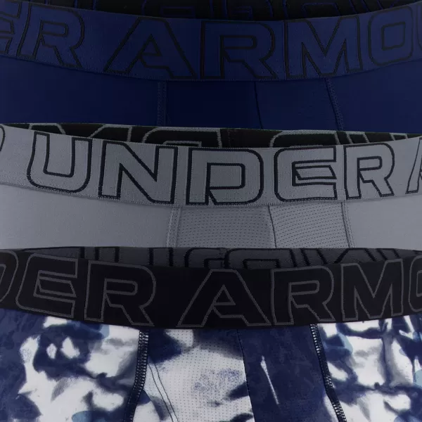  Moške boksarice UNDER ARMOUR UA PERFORMANCE TECH - SOLID 6 -3PK 1383879-408 MODRA 