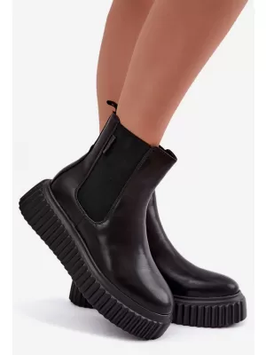 Ženski gležnjarji BIG STAR SHOES UU274334 ČRNA