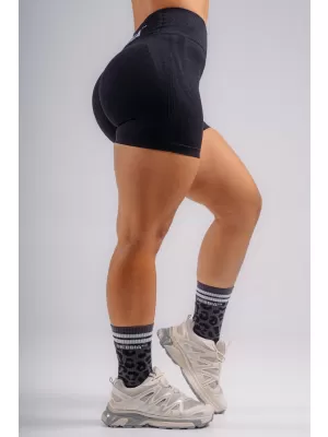 Ekstra kratke hlače na push-up NEBBIA PRIMAL 857 ČRNA