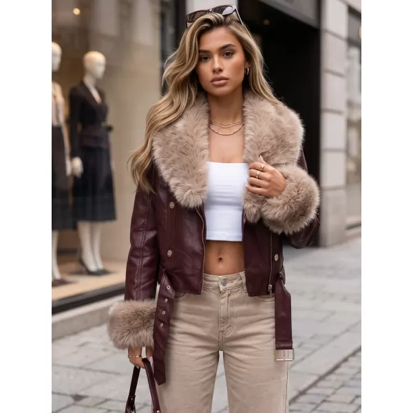  Ženska jakna DSTREET TY5980 BORDO 