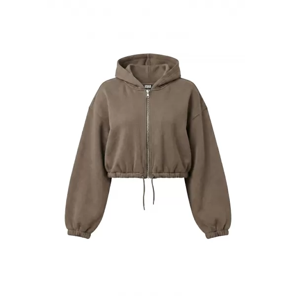  Ženski pulover URBAN CLASSICS TB8635-23646 GLOBOKO TAUPE 