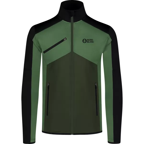  Moški powerfleece pulover NORDBLANC CUSP NBSFM8334 ZELENA 