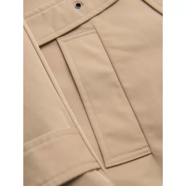  Moški plašč OMBRE OM-COLC-0146 BEŽ 