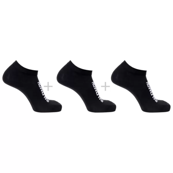  Nogavice SALOMON EVERYDAY LITE LOW 3-PACK LC2912000 ČRNA 