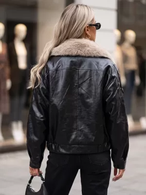 Ženska jakna DSTREET TY5709 ČRNA