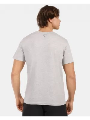 Moška majica s kratkimi rokavi KILPI VIBE-M 1M0373KI SVETLO SIVA