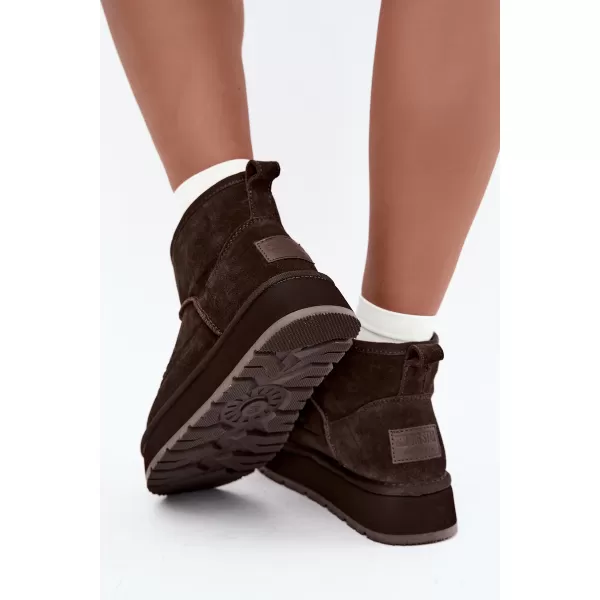  Ženski čevlji BIG STAR SHOES UU274678 RJAVA/BEŽ 
