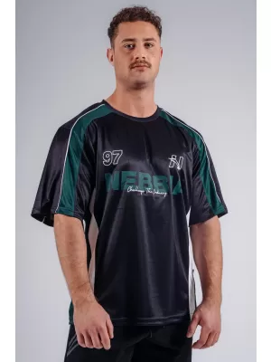 Prevelika majica iz jerseyja 97 NEBBIA PRIMAL 885 ČRNA