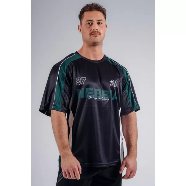  Prevelika majica iz jerseyja 97 NEBBIA PRIMAL 885 ČRNA 