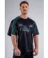 Prevelika majica iz jerseyja 97 NEBBIA PRIMAL 885 ČRNA