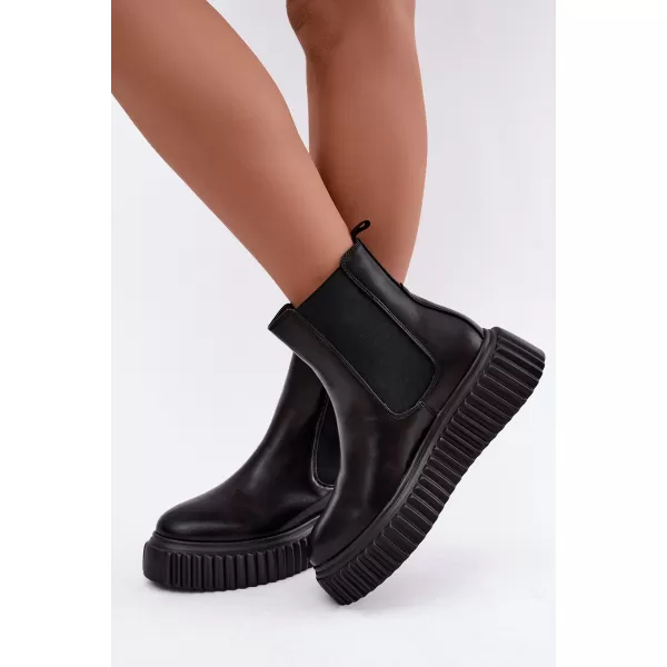  Ženski gležnjarji BIG STAR SHOES UU274334 ČRNA 