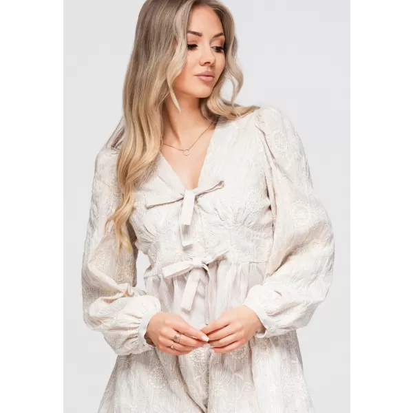  Ženska bluza OMBRE OW-TS-E0060 BEŽ 
