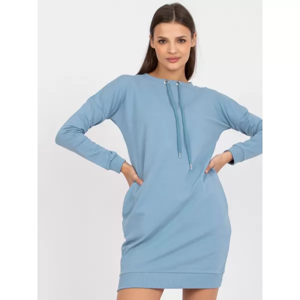  Obleka BASIC FEEL GOOD AP-SK-A-006.73 SVETLO MODRA 