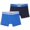 Moške boksarice PUMA MEN EVERYDAY PLACED LOGO BOXER 2P 93847603 MODRA KOMBINACIJA